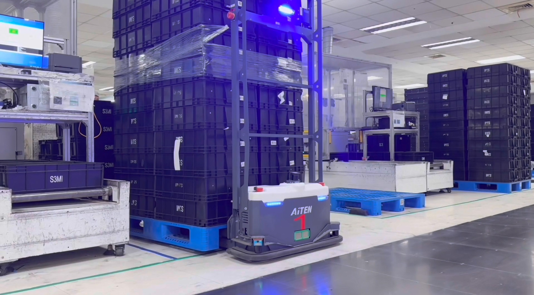​AGV无人叉车的应用：AiTEN 710公海如何赋能工厂内部物流